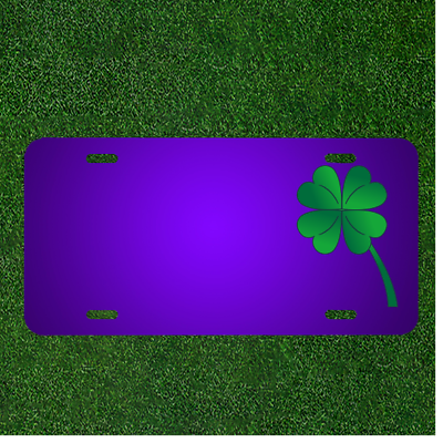 #ad Custom Personalized License Plate With Add Names To Leaf Clover Saint Patrick