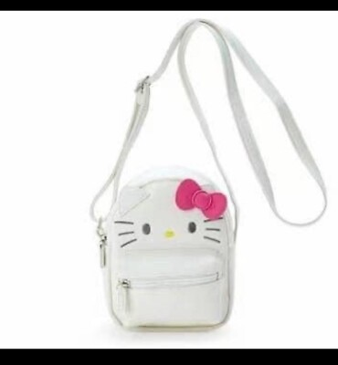 #ad Women Girl#x27;s Hello Kitty Crossbody Small Canvas Handbag Travel Shoulder Bag