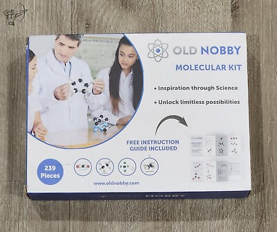 #ad Old Nobby Molecular Kit Organic Chemistry 239 pieces