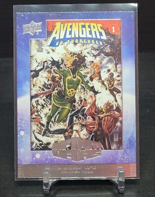 #ad 2018 19 Upper Deck Marvel Annual Comic Covers #CC1 Avengers #675