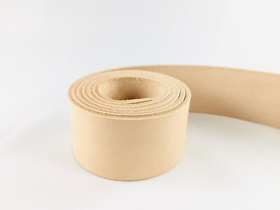 8 10 oz. 3.2 4.0 mm. Leather Straps Strips Natural Tooling Leather