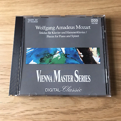 #ad Wolfgang Amadeus Mozart Vienna Master Series Pieces For Piano And Spinet CD