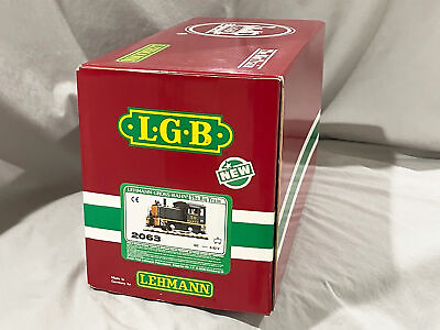#ad LGB by LEHMANN Damp;RGW 50 G SCALE #2063 LOCOMOTIVE ORIGINAL BOX