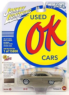 #ad Johnny Lightning OK Used Cars 1963 FORD GALAXIE 500 Champagne New See Pics