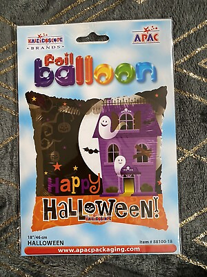 #ad Apac Kaleidoscope foil helium Halloween Haunted House balloon UK Seller