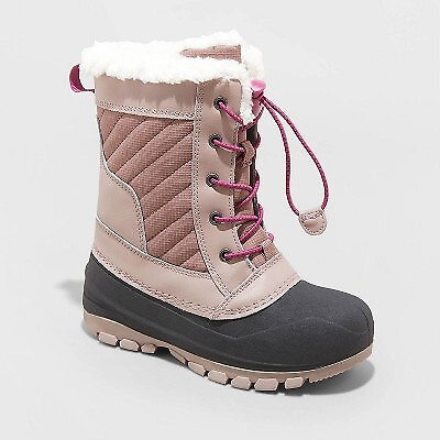 #ad Kids#x27; Skylar Lace Up Winter Boots All in Motion