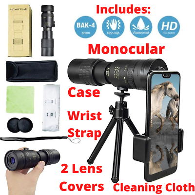 Best 10 300x40mm Monocular Telescope Phone HD Pocket Zoom Unusual Gifts For Men