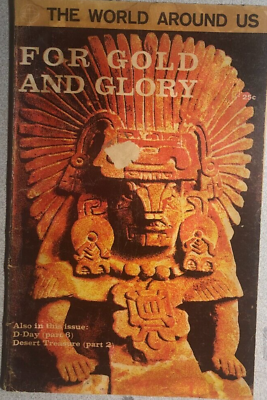 #ad FOR GOLD AND GLORY The World Around Us #32 1961 Classics Illustrated VG