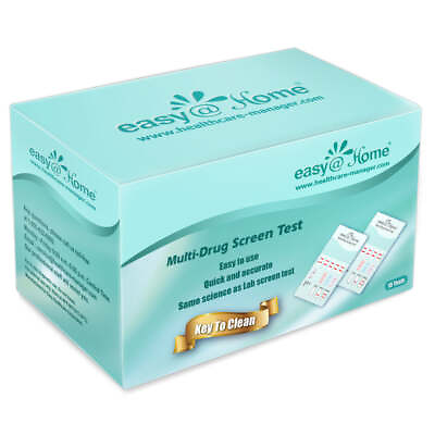 Easy@Home Multi Drug Screen Test EDOAP #144 10 count