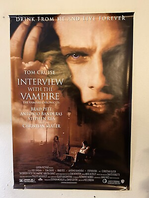 #ad Poster: Interview With The Vampire 1994 : original movie Tom Cruise horror
