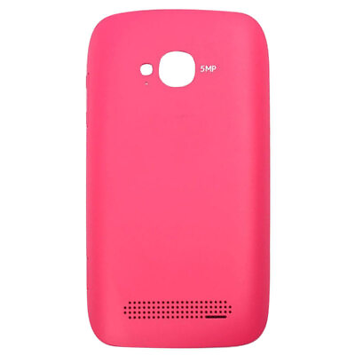 Original Housing Battery Back Cover Side Button for Nokia 710 Red