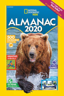 #ad National Geographic Kids Almanac 2020 National Geographic Almanacs VERY GOOD