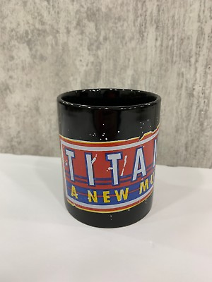 Titanic A New Musical Coffee Mug Cup Black Red Yellow