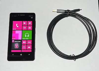 #ad Nokia Lumia 521 T Mobile Black 8GB Tested Working