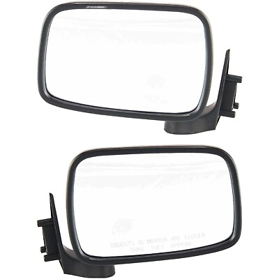 #ad #ad Mirrors Set of 2 Driver amp; Passenger Side for Pickup Left Right Mazda B2200 Pair