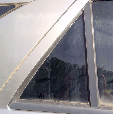 #ad 06 11 Mercedes ML350 ML500 Rear Door Vent Glass RH Passenger Side Privacy OEM