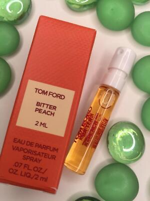 TOM FORD Bitter Peach EDP Spray .07oz 2mL Womens Perfume Sample NEW in Box