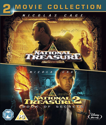 #ad National Treasure: 2 Movie Collection New Blu ray UK Import
