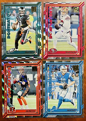 #ad 2023 Donruss Football DOMINATORS Insert You Choose Pick Your Own Card