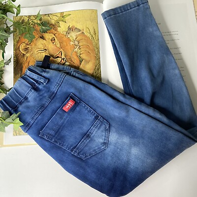 #ad NWT Seed Heritage Kids Carrot Shape Denim Jeans size 8