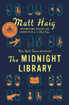 The Midnight Library: A Novel Hardcover By Haig Matt VERY GOOD