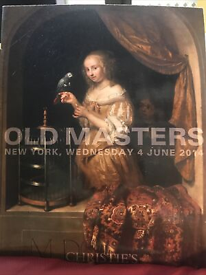 #ad Old Masters Paintins 2014 Christies Catalog June New York Bx11