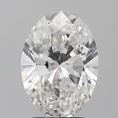 #ad Oval 0.50 ct F VS2 Brilliant shaped diamond Anniversary diamond gift