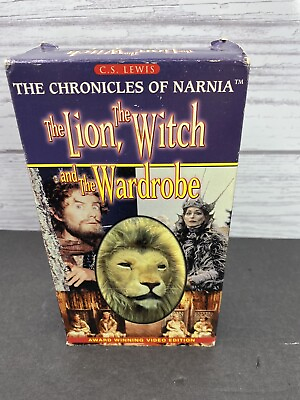 #ad #ad The Chronicles of Narnia VHS The Lion the Witch and the Wardrobe RARE BBC