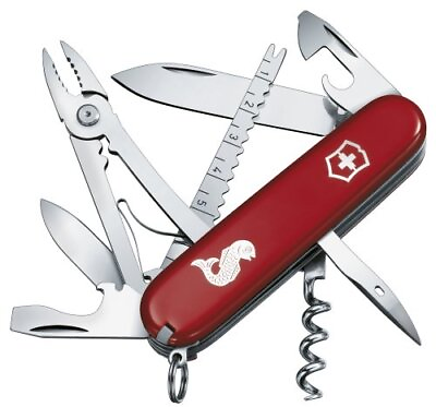 VICTORINOX Knife Angler fishing camp 1.3653.72 Domestic genuine from Japan