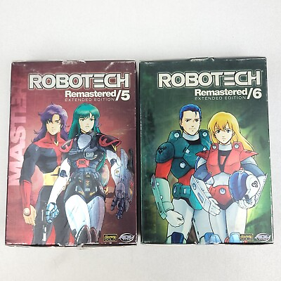 #ad Robotech Remastered: The Extended Edition Volumes 5 amp; 6 in Box POLISHED DISCS
