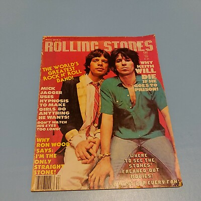 #ad Rolling Stones Rock World Magazine Fall 1978 CDC 00249