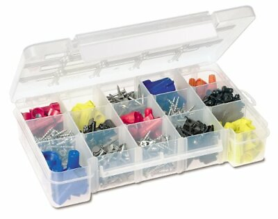 05705 Plastic Portable Parts Storage Case For Hardware And Crafts With Hinged Li