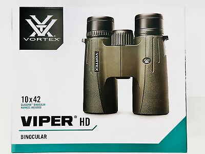 #ad *1 Pack* Vortex Optics Viper HD Binoculars 10x 42 Objective Lens Diameter V201