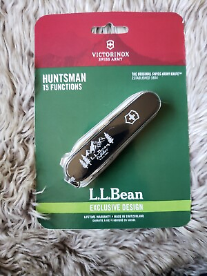LL Bean Swiss Army Knife Huntsman 15 Function New