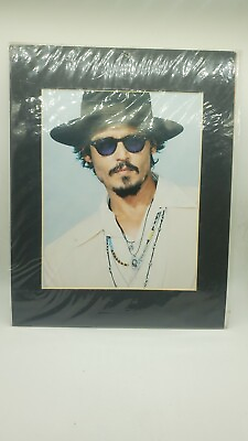 #ad RARE JOHNNY DEPP FROM FRONT ROW COLLECTIBLES 11 X 14 INCHES G2
