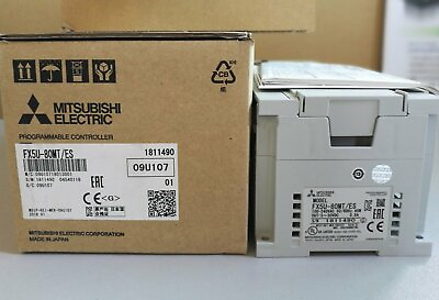 #ad #ad Mitsubishi FX5U 80MT ES PLC Module One Year Warrant In Box 1PC XJ