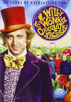 #ad #ad Willy Wonka amp; the Chocolate Factory DVD By Gene Wilder VERY GOOD