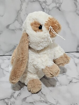 #ad Ganz Webkinz Brown Bunny Rabbit White Realistic Stuffed Animal Plush Toy
