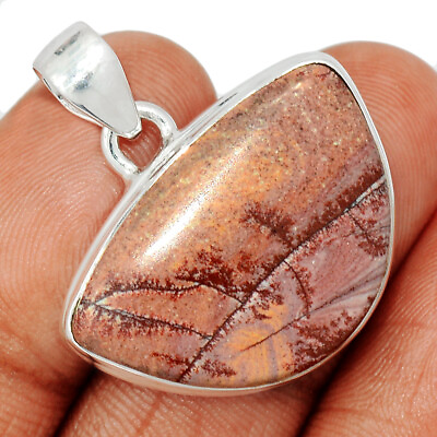 #ad Natural Sonora Dendritic 925 Sterling Silver Pendant Jewelry CP30044