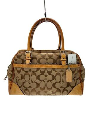 #ad COACH Signature Handbag CML Full Pattern 8K05