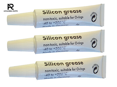 3 X Pcs Silicone Grease Lubricant For O ring Coffee Machines