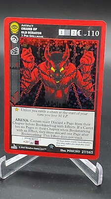 Chains of Old Scratch 27 165 MetaZoo Seance 1st Edition Full Holo Card NM MINT