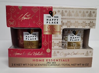 Mariah Carey RARE Christmas Candles 2022 Find Your Happy Place Gift Set Holiday