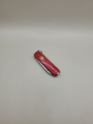 #ad #ad Victorinox Classic SD Swiss Army Knife 58mm Red Good Pre owned Condition