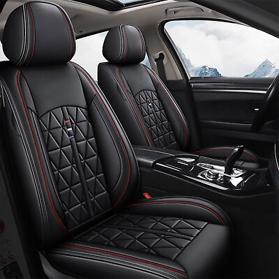 Car 5 Seat Covers PU Leather For Infiniti QX30 2017 2019 Cushion Pad Accessories