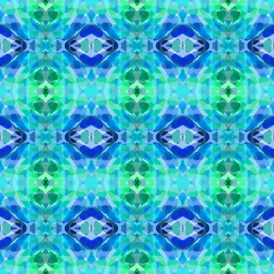 #ad Vibrant Life Digital Kaleidoscope Y3546 90 Blue