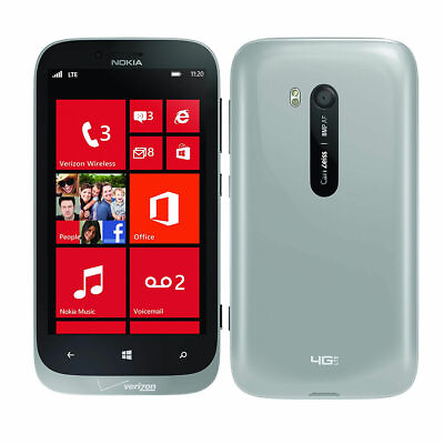 Nokia Lumia 822 RM 845 Gray Verizon Wireless Windows 8 Smartphone