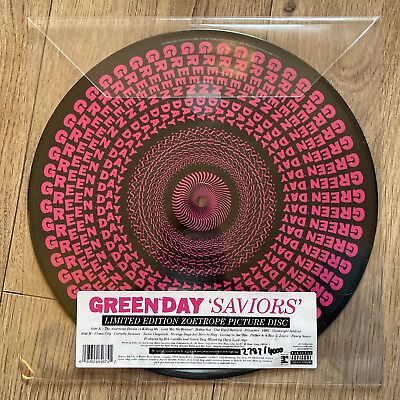#ad #ad Green Day Saviors Zoetrope Vinyl LP Blood Records Ltd Number Edition Brand New