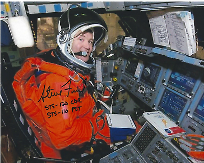 STEPHEN Steve FRICK Astronaut NASA Signed 8 x 10 Photo Space Shuttle Missions