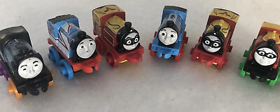 #ad Thomas the Train Mini Lot of 7 Engine Percy